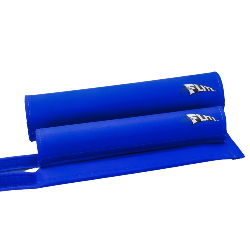 90's bmx padset flite logo blue 