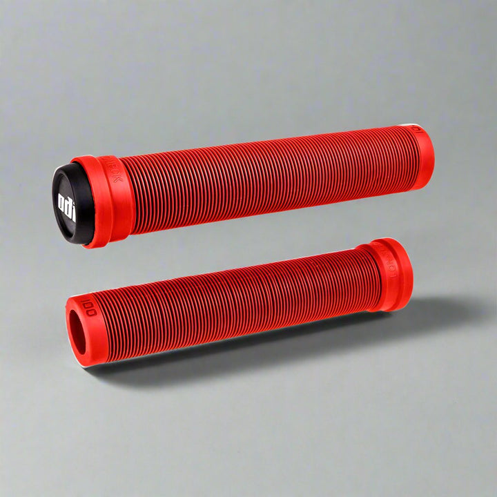 ODI LONGNECK SLX SOFT FLANGELESS 160mm GRIPS
Color Bright Red sold by Flite BMX