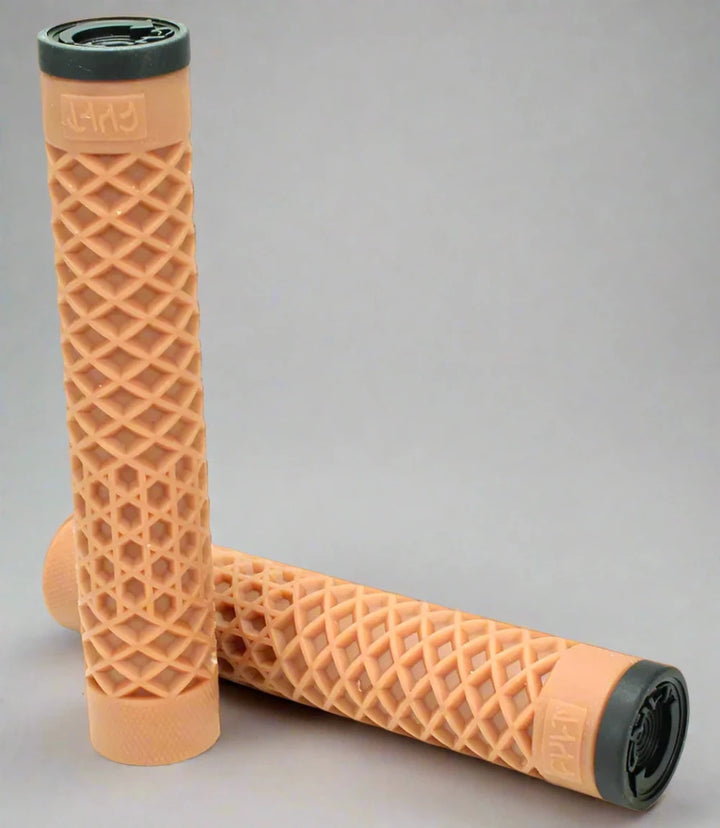 ODI VANS / CULT FLANGELESS 150mm GRIPS Color Gum sold by FliteBMX Flite