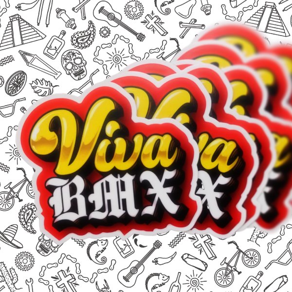 Viva BMX sticker fun multi image