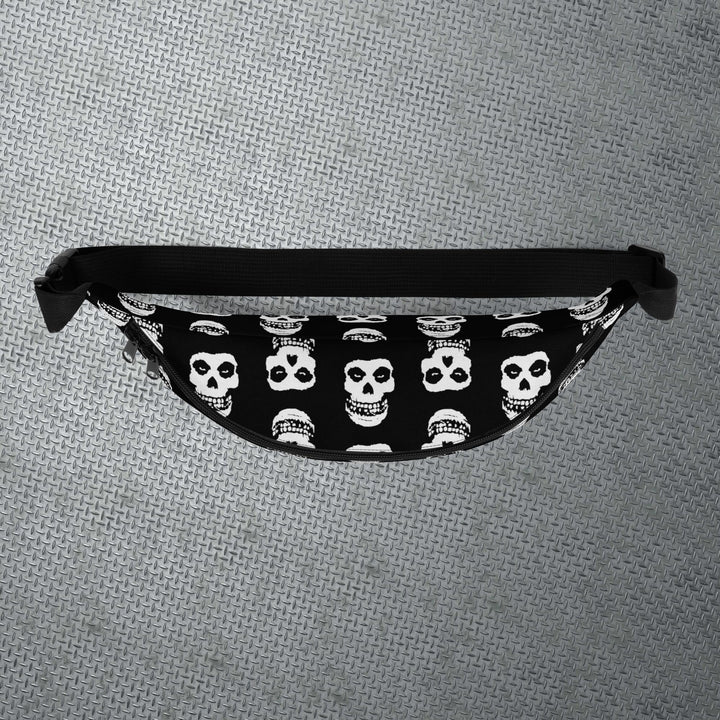 Skull Fanny pack top view