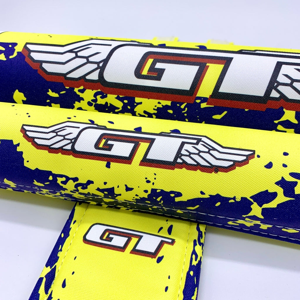 GT Team 1993-1994 Electric Yellow Padset by Flite – Flite BMX